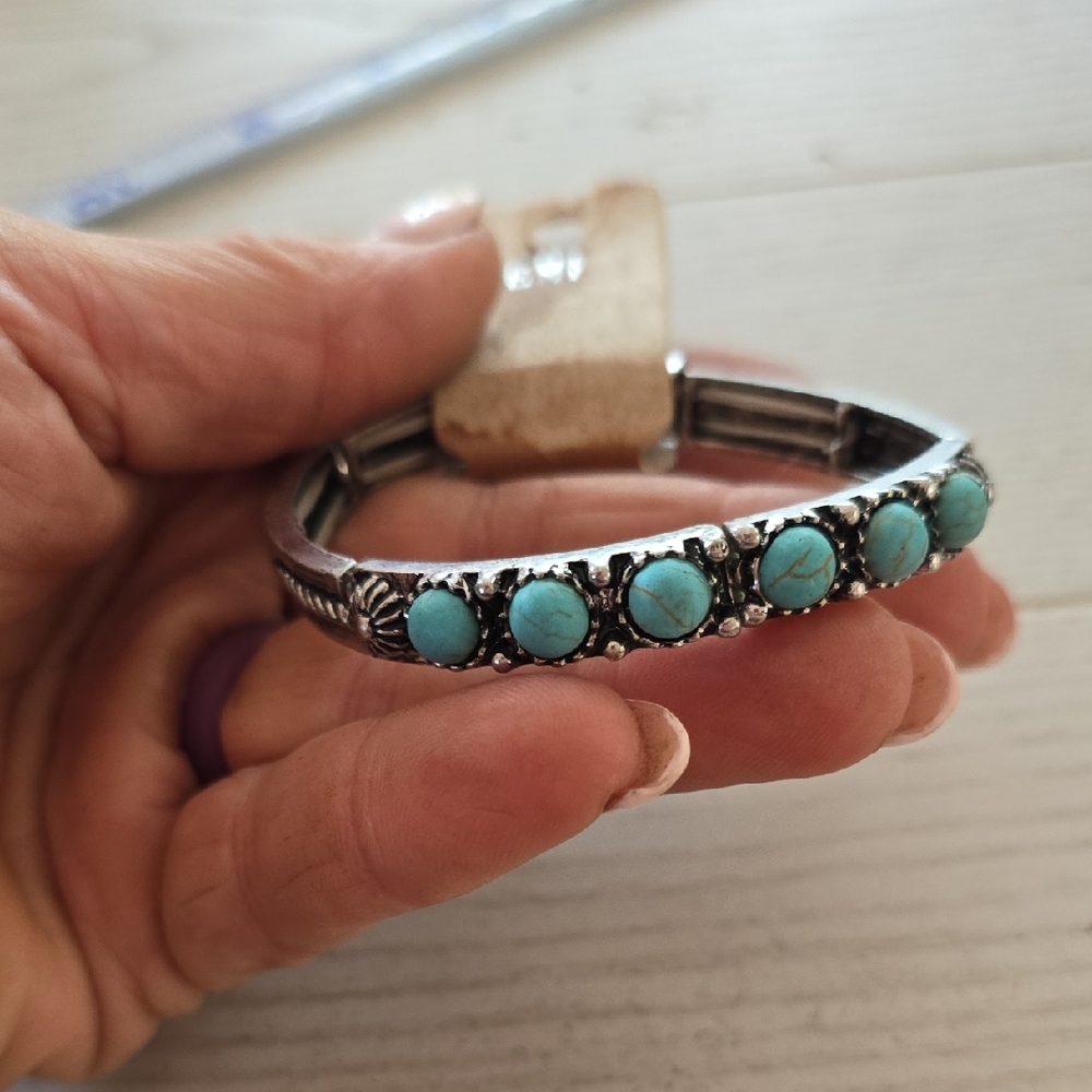 Turquoise Silver Bracelet